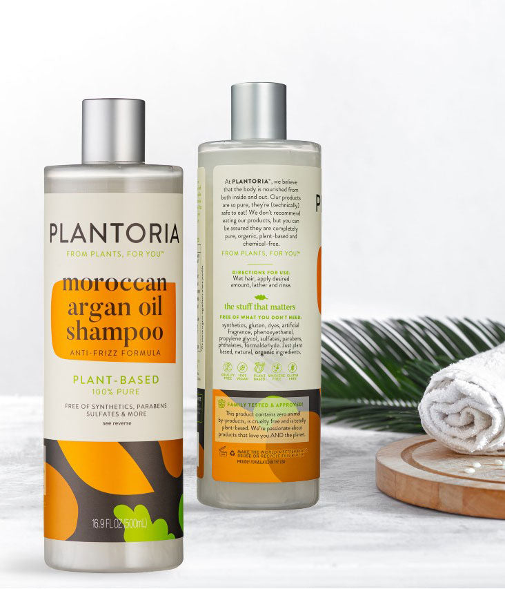 længde skulder konjugat Moroccan Argan Oil 100% Pure Shampoo – Plantoria Pure Inc.